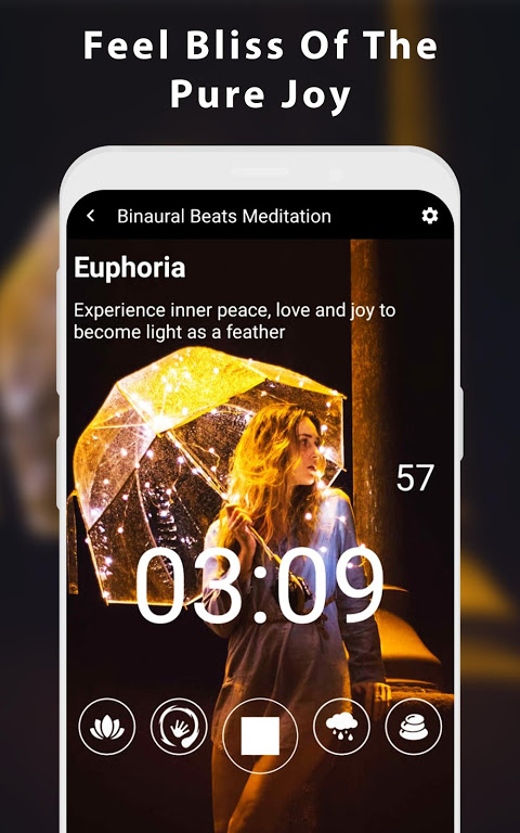 Programas de binaural beats en dispositivos móviles