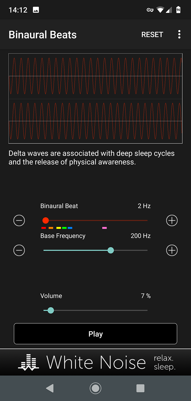 Aplicaciones de binaural beats