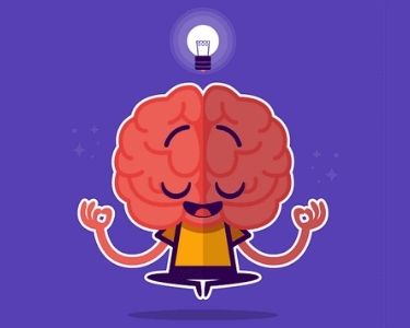 Cerebro en meditación