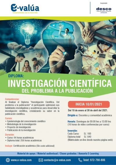 Investigación científica en curso