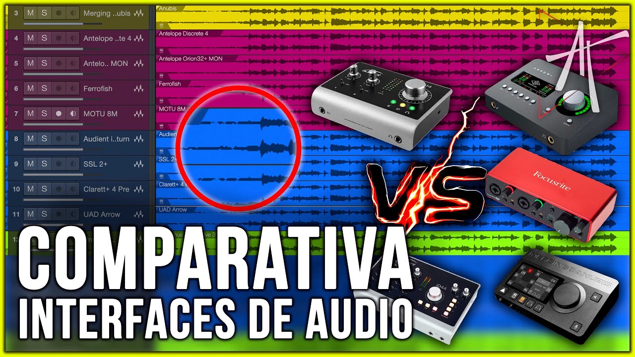 Comparación de técnicas de audio