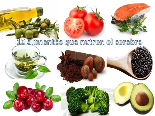 Alimentos nutritivos para el cerebro